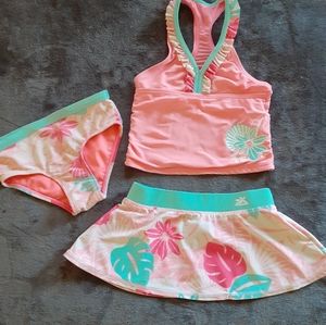 ZeroXposur 3 piece swimsuit set 5/6